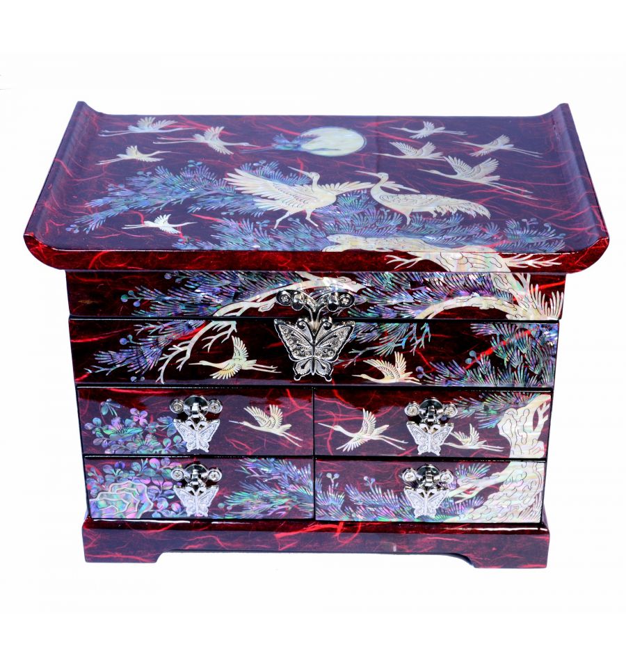 boite-a-bijous-asie-rouge-nacre-coree