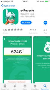 cp e-recycle-lapplication-e-Recycle-visibile-sur-lapp-store-iPhone
