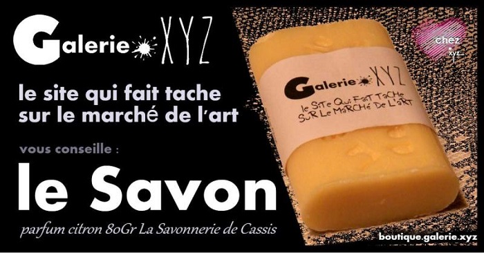 Le savon pour nettoyer la tache :-)