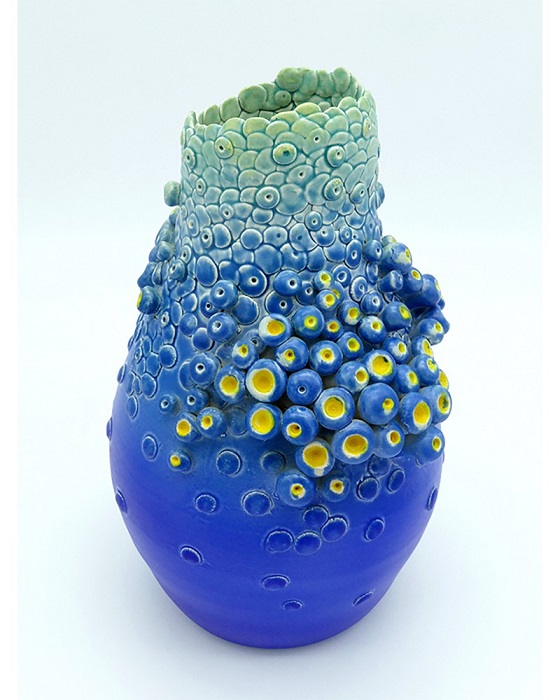 vase-corail-bleu-cobalt-celadon-jaune-citron-