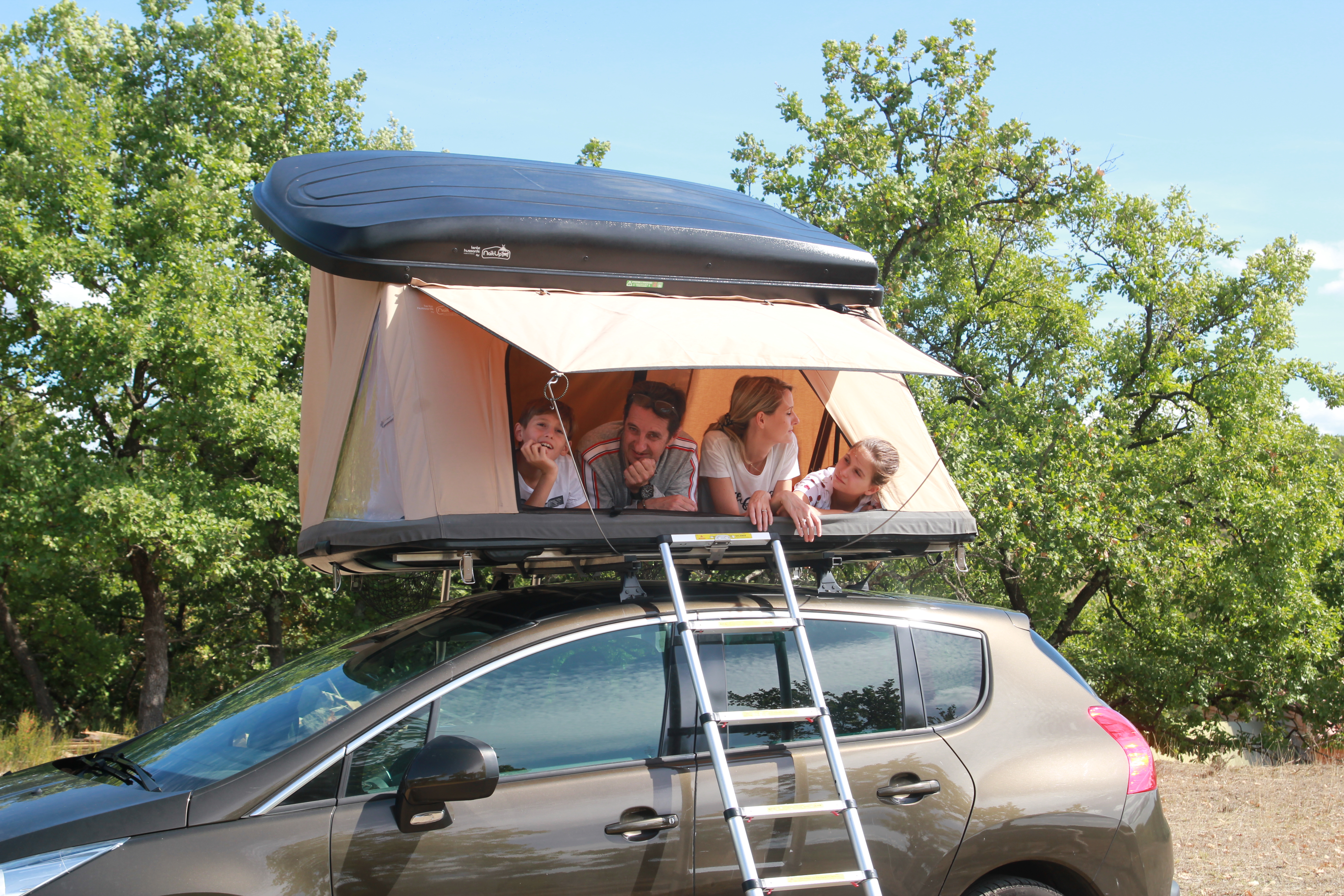 Galerie de toit Universelle, Panier de rangement pour Porte-bagages de toit  - CHAOS