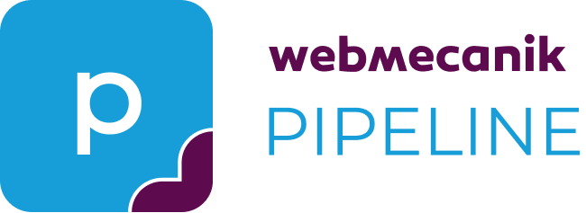 Logo Pipeline - Font & Picto - Bleu