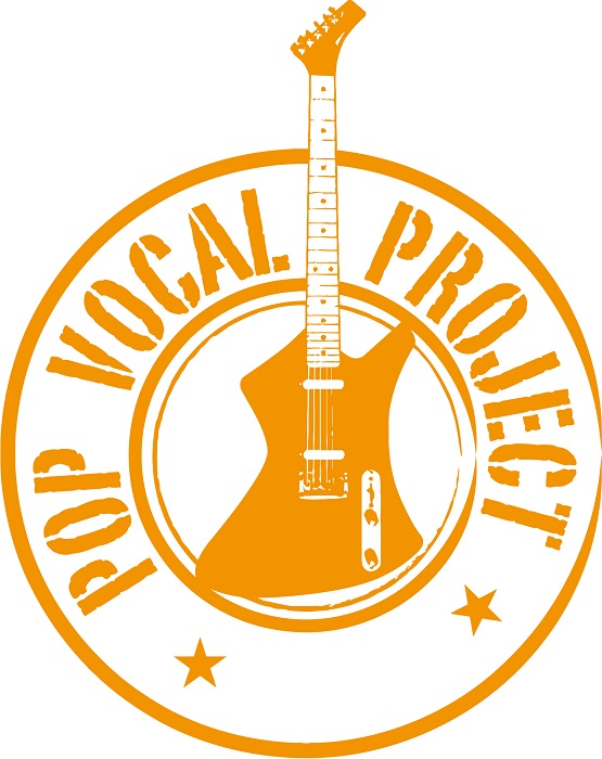 logo POPvocalProject - orange