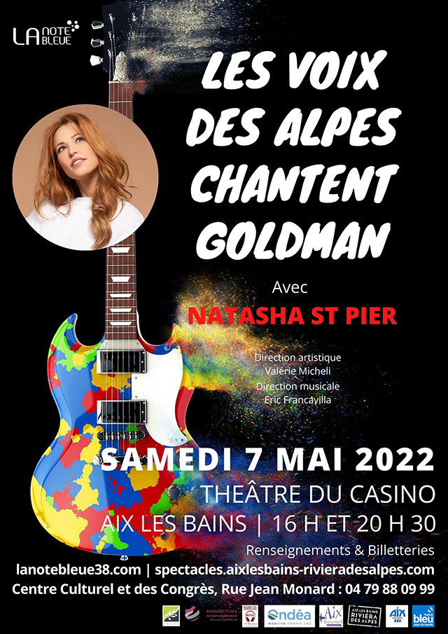 Concert Les Voix des Alpes 2022 avec NATASHA ST PIER
