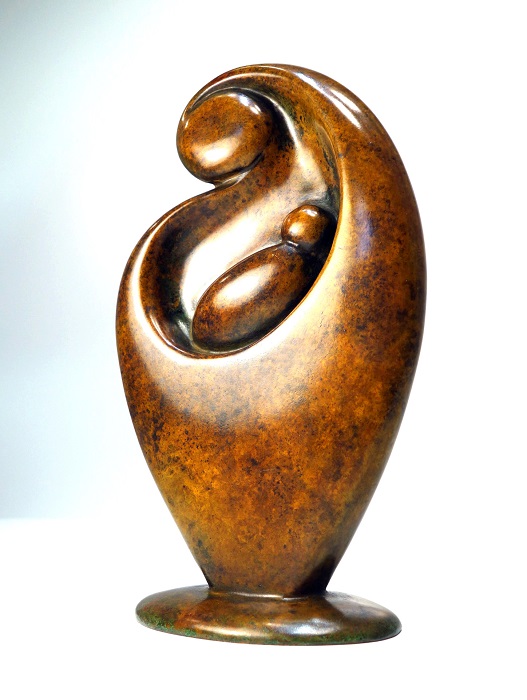 Maternité, bronze, copyright Gaël Rouxeville, ADAGP