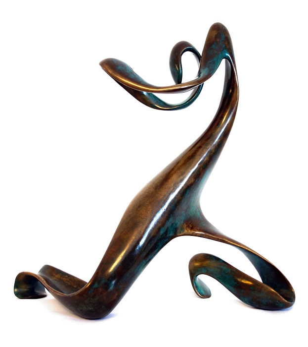 Danseuse Agenouillée, bronze, copyright Gaël Rouxeville ADAGP