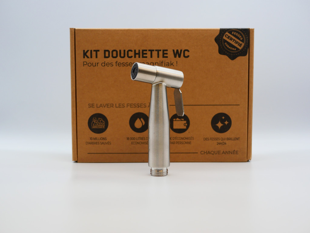 Kit Douchette Hygiene WC + raccord Rapide - Cdiscount Bricolage