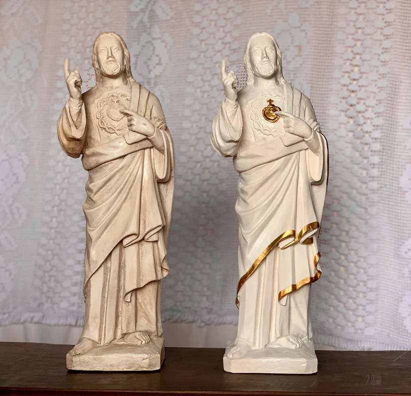 cathedrales-art-chretien-2-statue-sacre-coeur-beau-dieu-amien-40cm-resine-acrylique-teinte-qualite-s