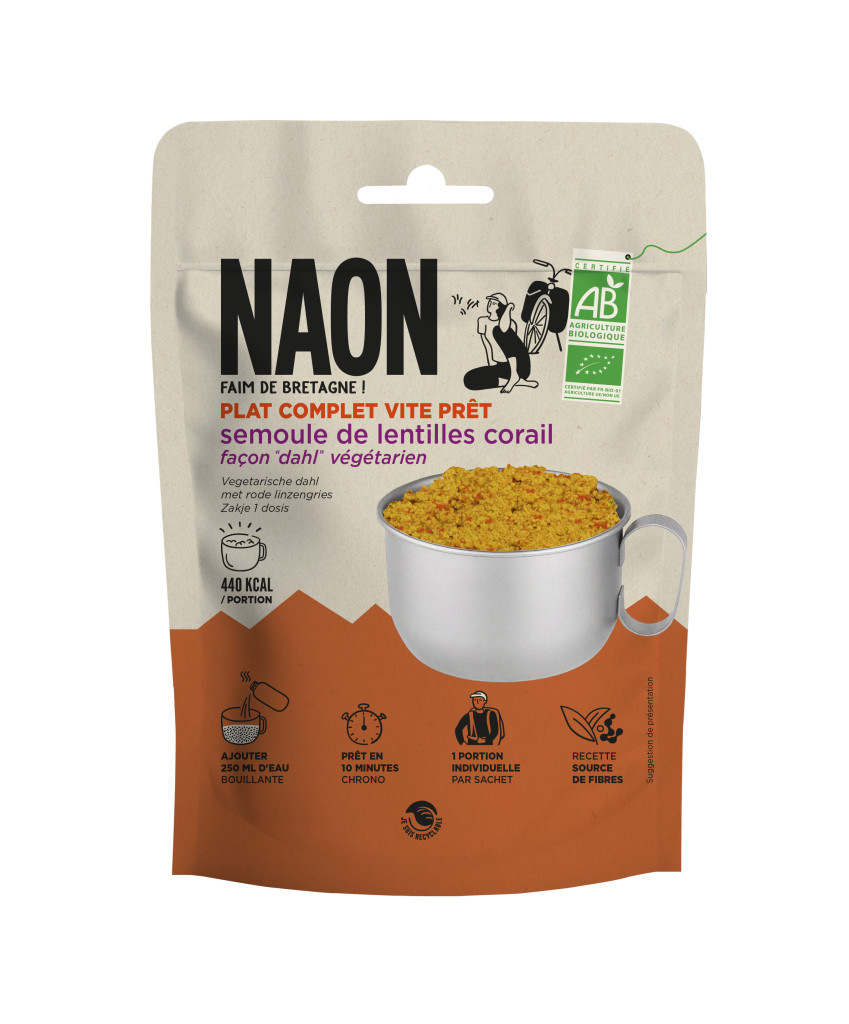 SEMOULE DE LENTILLES CORAIL - FACON DAHL VEGETARIEN