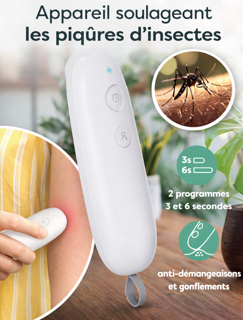 Relief rapide contre les piqûres