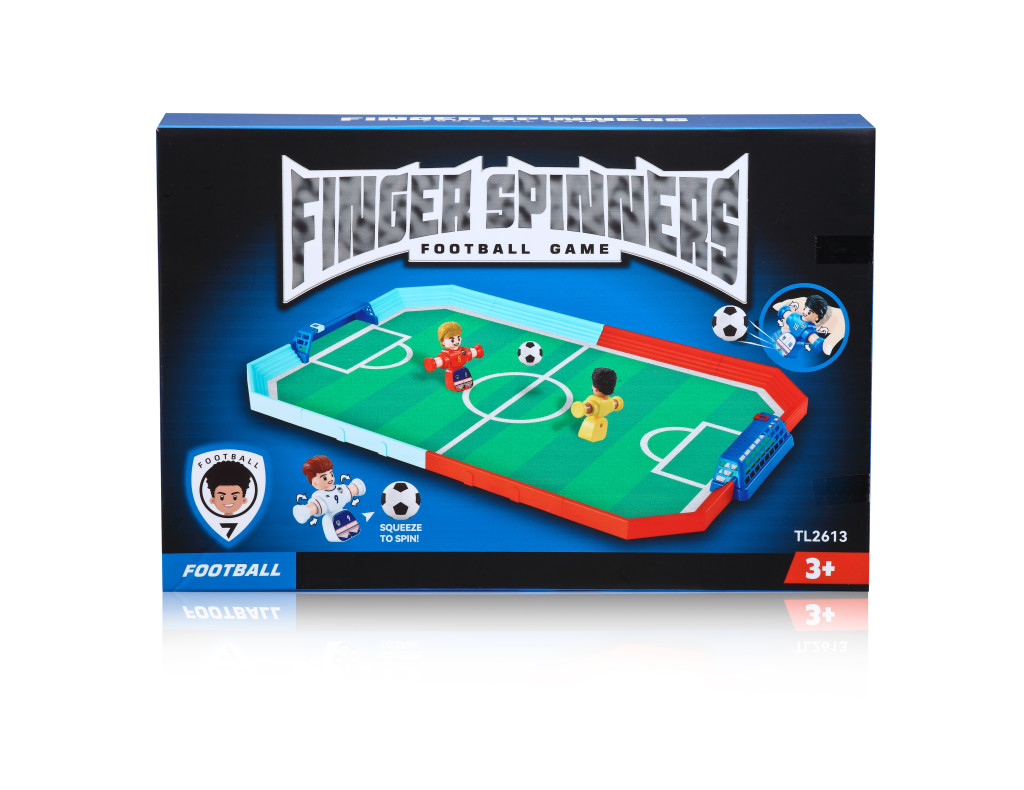 Boîte de jeu Finger Spinners Football Game