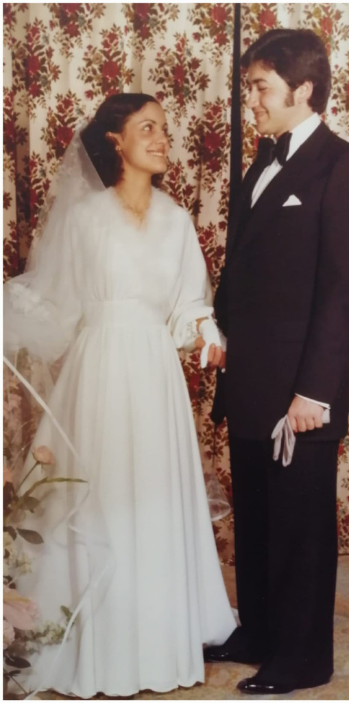 Robe de mariée vintage de famille, source d'inspiration pour le service d'upcycling Trésor de Famille.