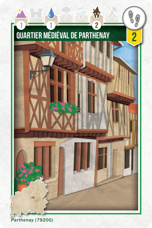 quartier medieval de parthenay