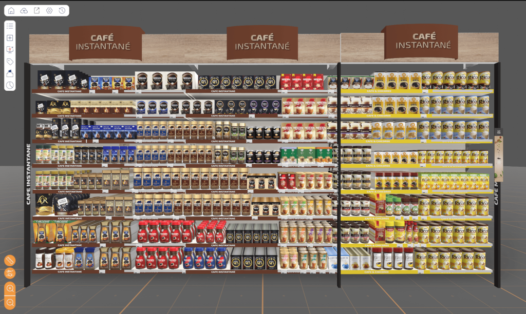 Plano Nestlé Café solubles